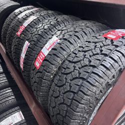 265/70/17 New All Terrain 