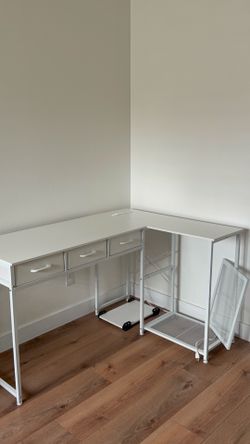 L shape desk
