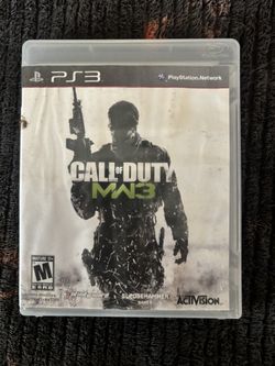 Modern Warfare 3 PS3 Game 