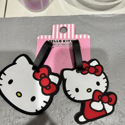 Hello Kitty Luggage Tags