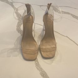 Clear Heels Size 7