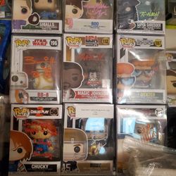 Autographed Funko Pops