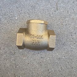 1" Brass Check Valves 