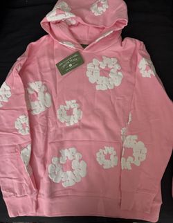 Denim tears Pink hoodie