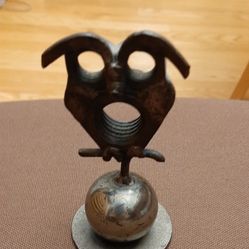 Scrap Owl Sculpture
