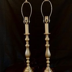 Vintage Brass Lamps