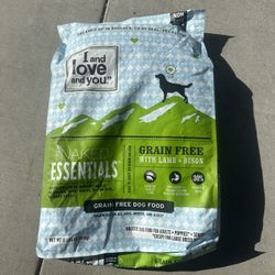 Dog food kibble Sealed Bag 