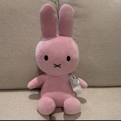 Miffy 16” plush pink