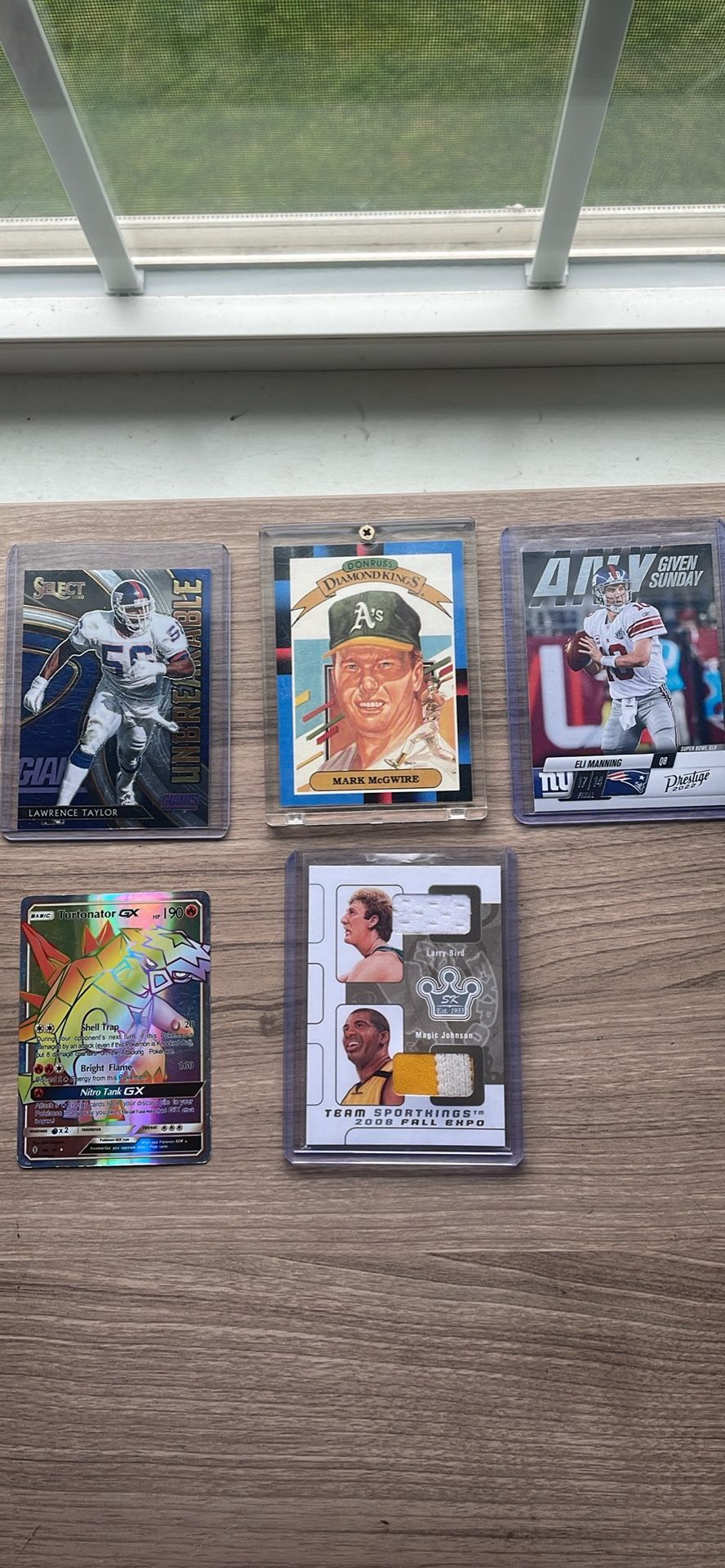 Pokémon cards and sports cards