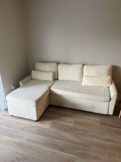VanAcc Sofa Bed, Sleeper Sofa with Storage, Convertible Sofa,Pull Out Couch