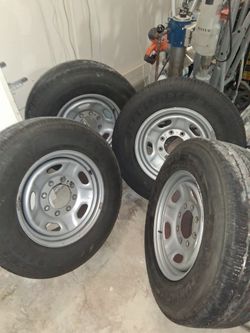 Work Truck Tires Ford 8 Lug 17 Inch Rim Transforer HT² $50 For All
