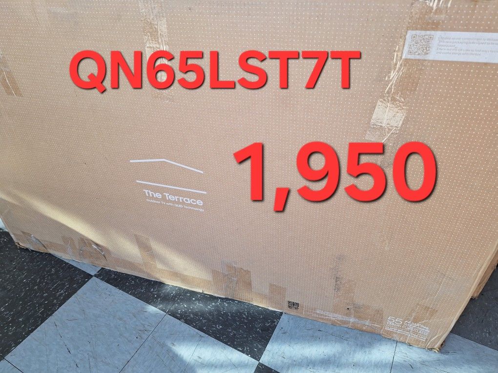 SAMSUNG 65"INCH QLED 4K THE TERRANCE OUTDOOR TV LST7T