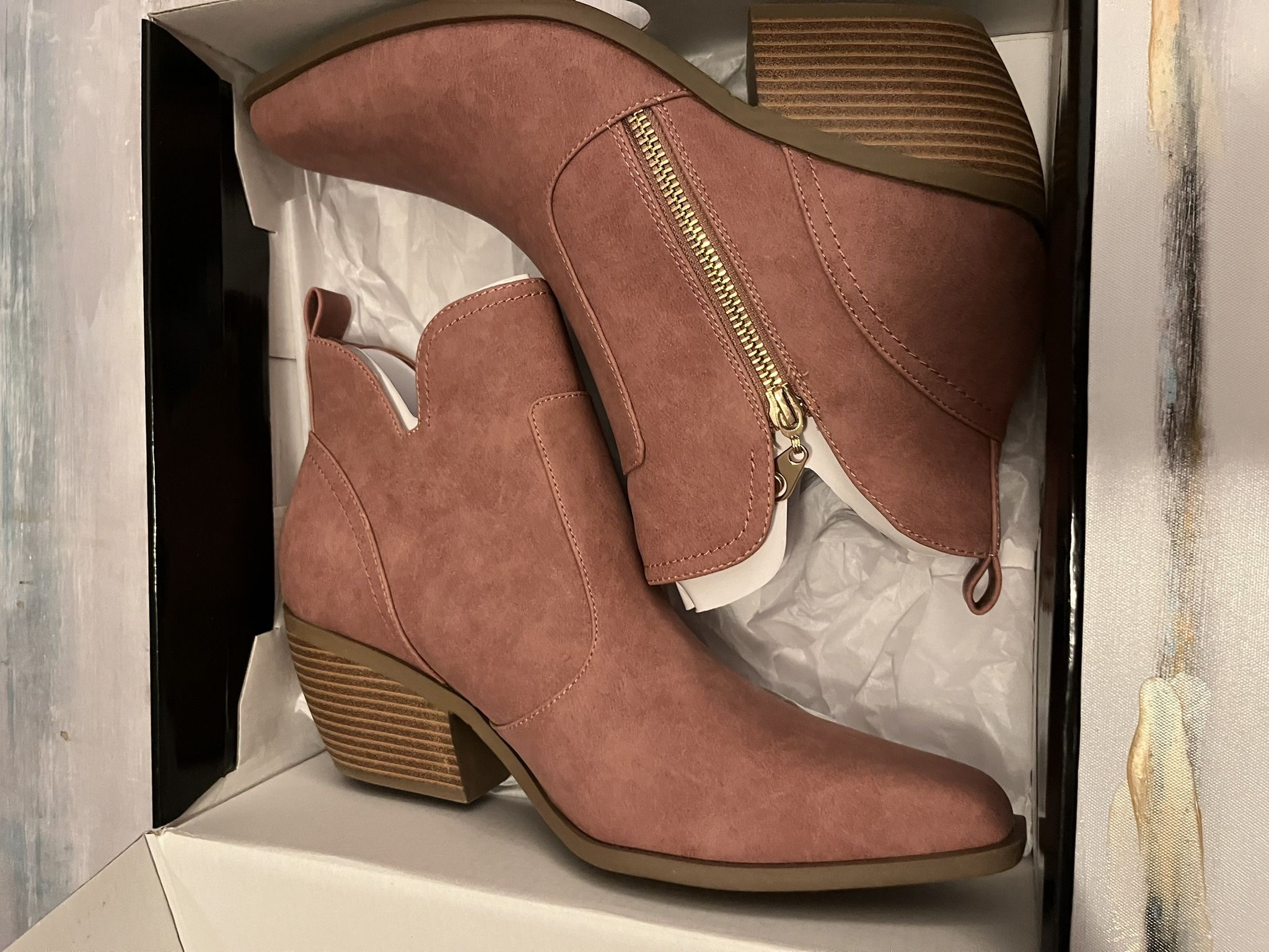 Pointy Toe Ankle Boots
