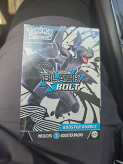 Pokemon Black Bolt booster bundle box