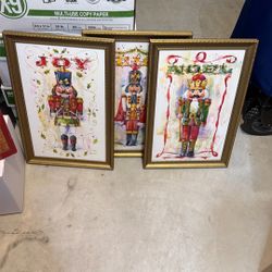 3 Framed Nutcracker Images From Dillards 