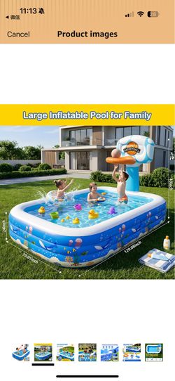 Brand new family pool