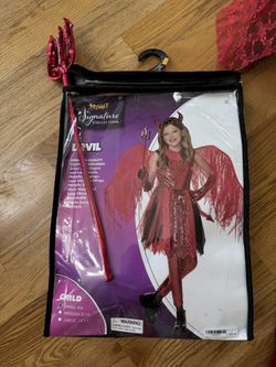 Kids Red Devil Costume