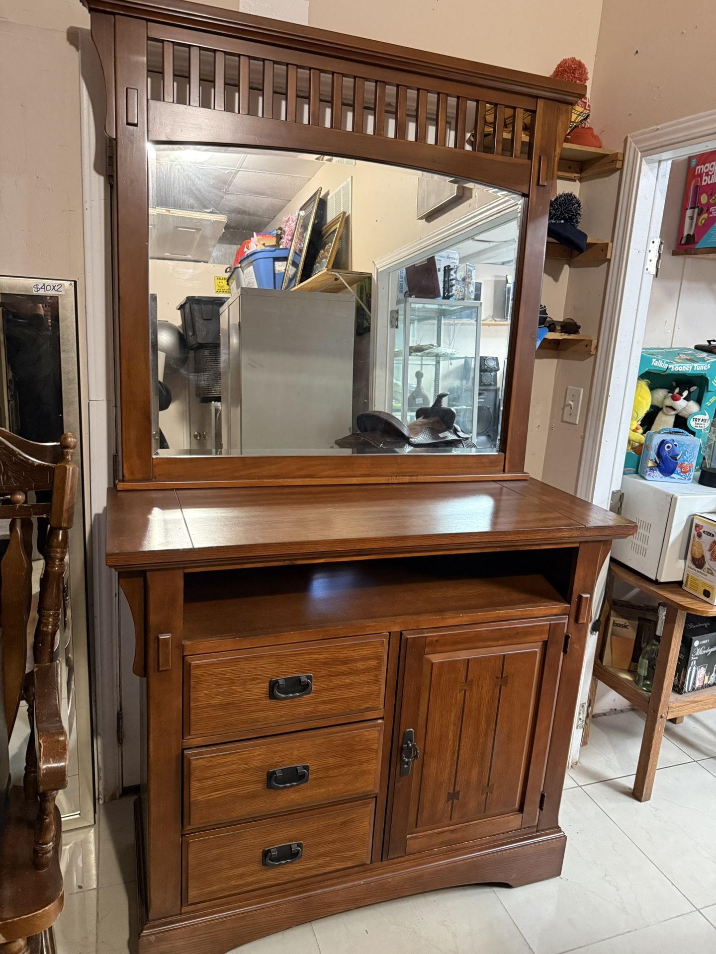 Sunset Trading Tremont dresser and mirror