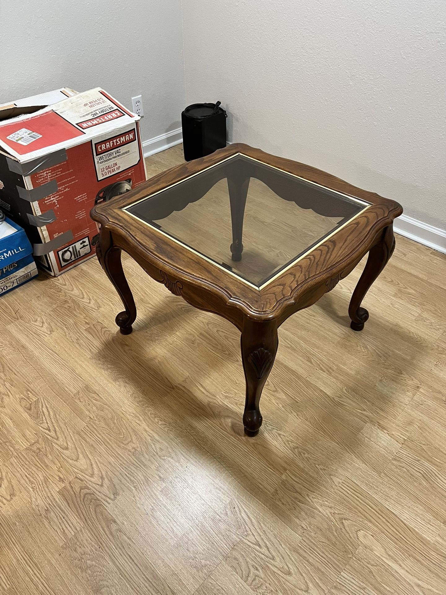 Wooden End Table