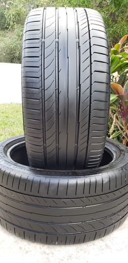 255/40/18 CONTINENTAL SPORT CONTACT 96% TREAR