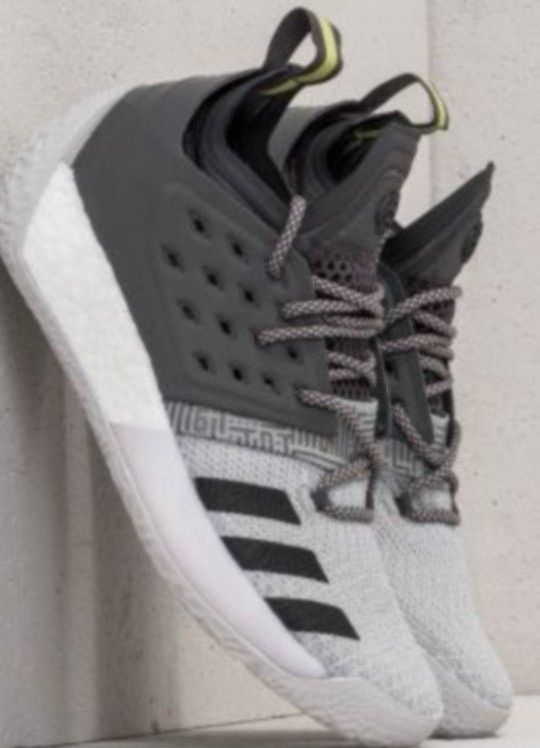 Adidas Harden Concrete Gray Vol. 2 - Trace Cargo Adidas Harden - Size Men's 8