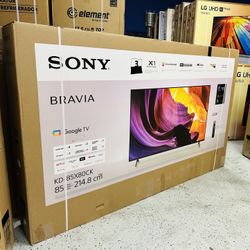 85” Sony Bravia X80K 4K UHD Smart Tv