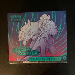 Scarlet And Violet Journey Together Elite Trainer Box