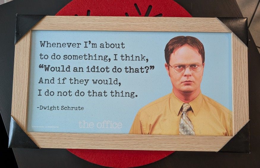 The Office Dwight Schrute Wall Sign