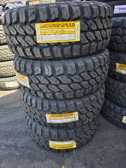 35x12.50/20 Groundspeed tires Con 50,000 millas de Garantía
