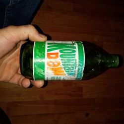 Antique Mountain Dew Bottle 16 Oz