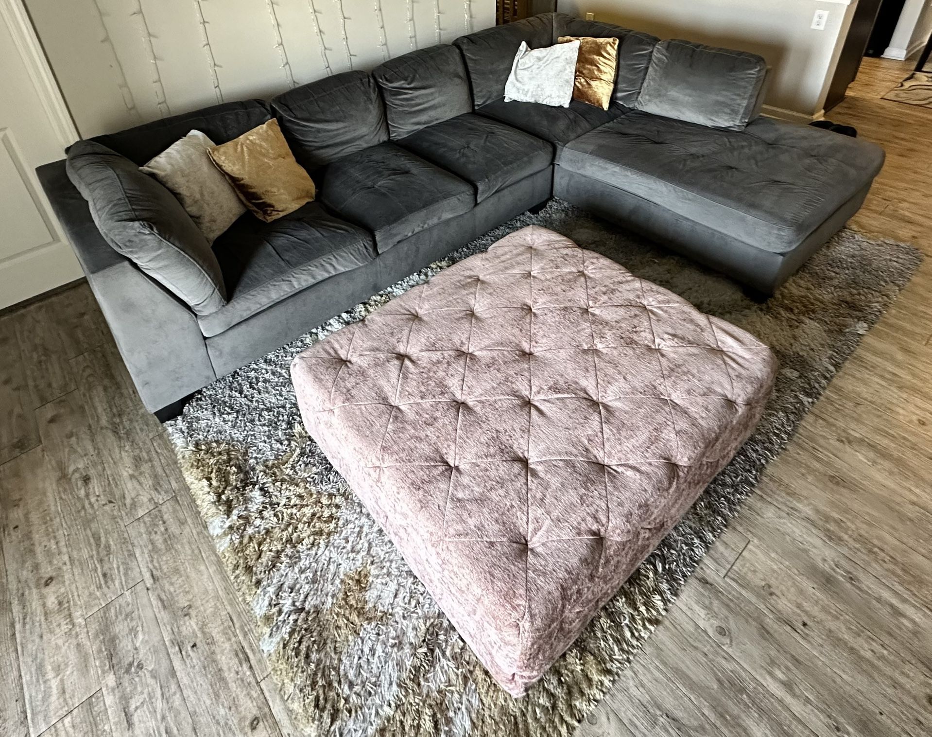 Sectional And Accent Ottoman