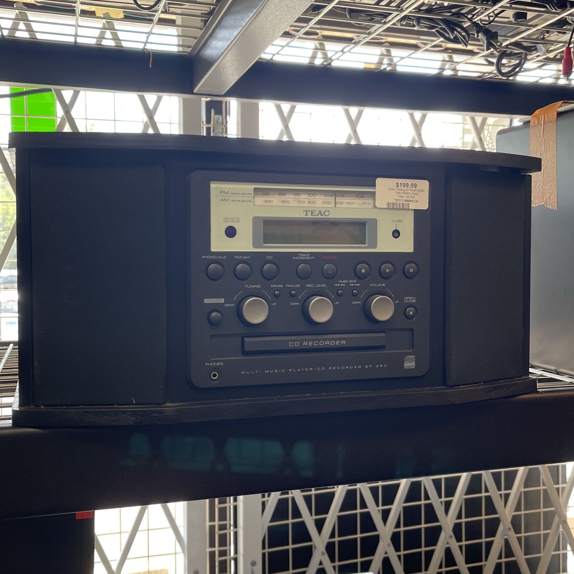 TEAC radio GF – 350 multi music player/CD recorder