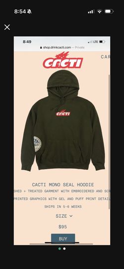 Travis Scott Hoodie 2xl