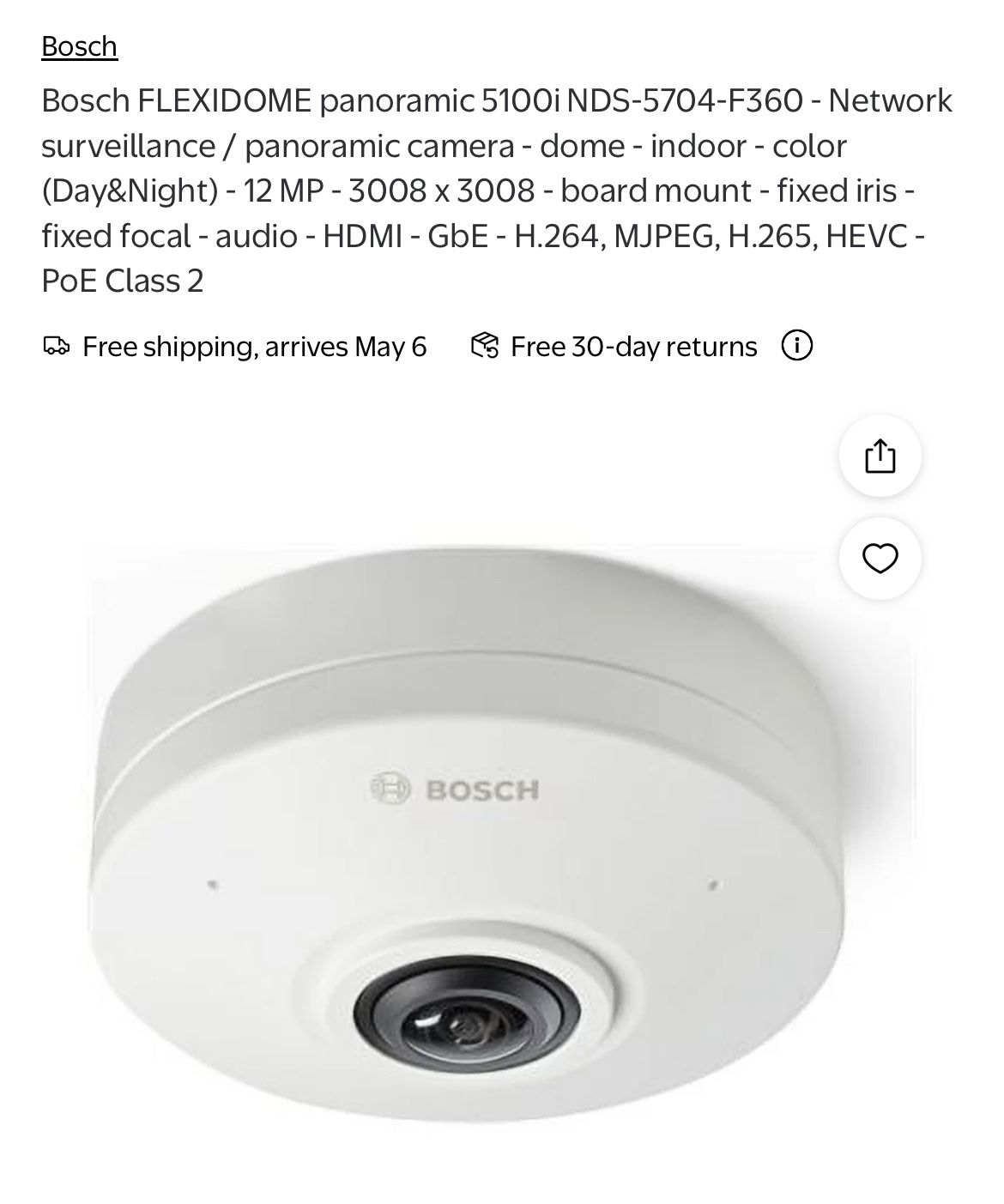 Bosch 360 12 MP