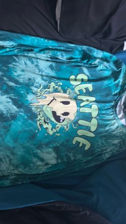 Blue/green long sleeve shirt