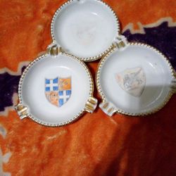 3 Hand painted German pieces