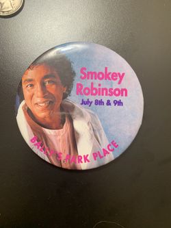 Smokey Robinson Collectible Pin
