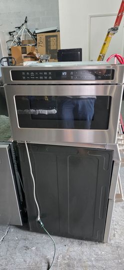 CAFE 24 INCHES MICROWAVE DRAWER STAINLESS STEEL LIKE NEW