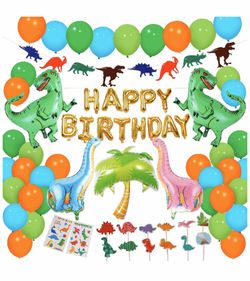 Dinosaur party supplies 90 pc