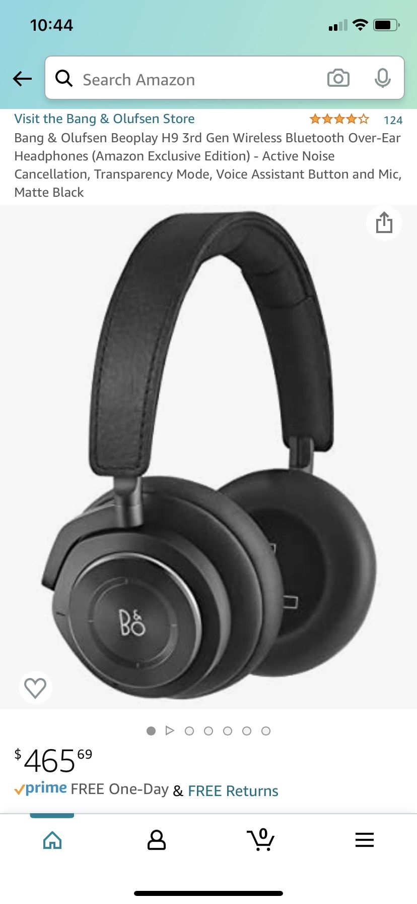 Bang And Olufsen Beoplay H9 3rd Gen Wireless Bluetooth Headphones