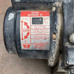 Warn MX10000 D1 Winch Not Wench