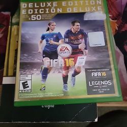 FIFA 16 Deluxe Edition Soccer 2016 Microsoft Xbox One Video Game