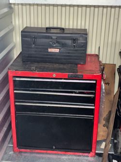 Husky 3-Drawer Tool Chest with Craftsman Toolbox