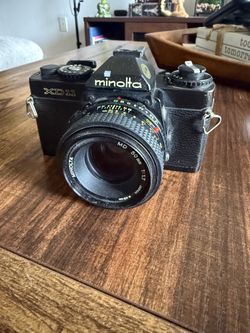 Minolta XD11 35mm Film Camera with 50mm Lens