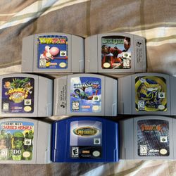 Nintendo 64 Games (AS IS)(USED)(PICKUP ONLY)