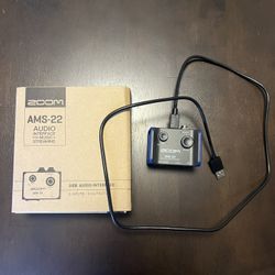 Zoom AMS-22 USB Audio Interface