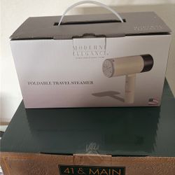 Brand New Foldable, Travel Steamer, Modern Excellence Brand New In The Box