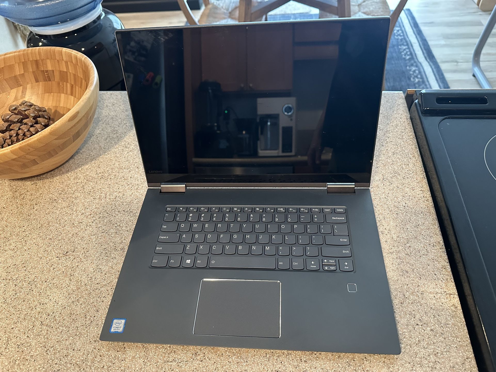 Yoga Laptop With Charging Cord