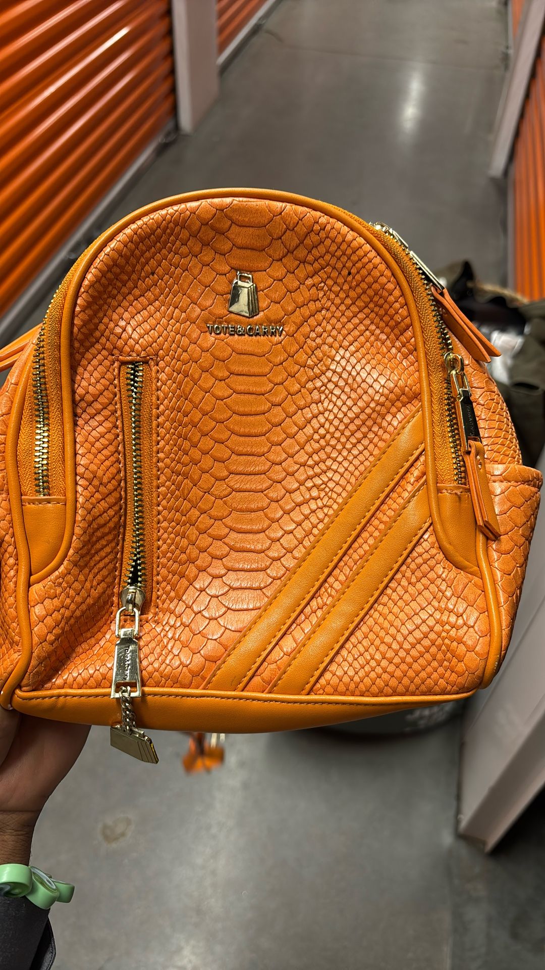 Tote & Carry Leather handbag