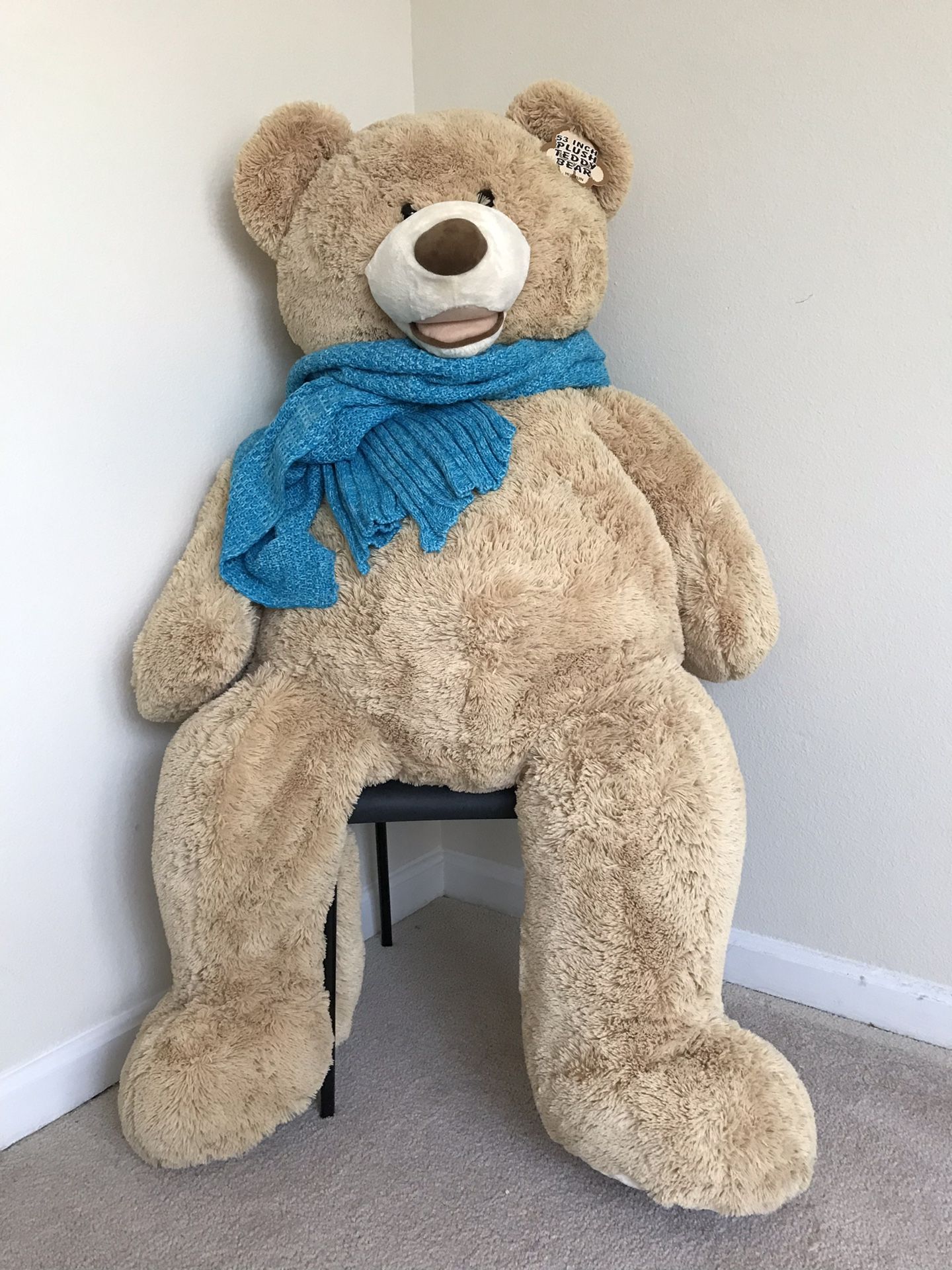 Lovely 53 inch plush Teddy Bear.